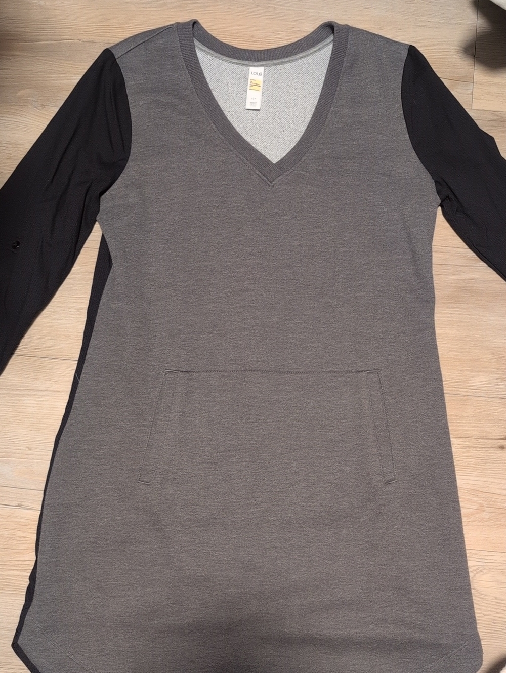 Lole V-Neck Long Sleeve Dress